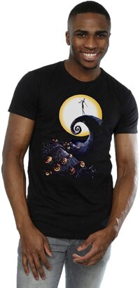 2019 Newest Apparel Nightmare Before Christmas Cemetery Plus Size 100% Cotton Sportswear Gildan MenS T-Shirts Christmas Gift