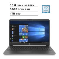 2019 Newest HP Pavilion 15.6 Inch FHD 1080P Laptop (Intel 4-Core i7-1065G7 up to 3.9GHz, 32GB DDR4 RAM, 1TB SSD, Intel Iris Plus, WiFi, Bluetooth, HDMI, Webcam, W...
