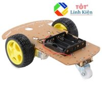 202 Bộ khung xe robot 3 bánh mica trong làm Car Robot, Micro:bit