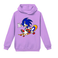 2020 Áo Len Hoodie Dành Cho Trẻ Em Sonic The HEDGEHOG Nhỏ Áo Len Trẻ Em Lớn Trinh Nữ Trẻ Em H1055