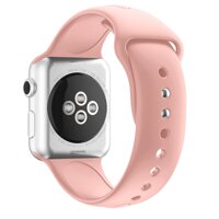 2020 Cod Thể Thao Bộ Phận Thay Thế Chất Liệu Silicon Mềm Vòng Đeo Thể Thao Cho Apple Watch Dòng 1/2 38 Mm