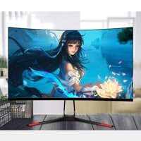 2020 DX270A1 27”FHD 1080p IPS LED Curved Monitor, Curvature 2800 R up to 75Hz 144Hz Refresh Rate, Rotating Portrait & Landscape, Tilt, and HDMI & V...