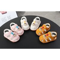 2020 GIÀY PHÁT SÁNG MÙA HÈ GIÀY EM BÉ HÀN QUỐC GIÀY ĐẾ MỀM DA TRẺ EM GIÀY DÉP TRẺ EM D329