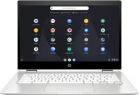 2020 HP x360 2-in-1 14" HD Touchscreen Chromebook Computer, Intel Celeron Processor N4000, 4GB RAM, 32GB eMMC, Intel UHD Graphics 600, B&O Audi...