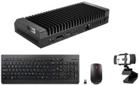2021 Lenovo ThinkCentre M75n IoT Nano Mini Business Desktop, AMD Athlon Silver 3050e, 4GB RAM Memory, 1TB PCIe NVMe Soild State Drive, Win 10 Pro, ...
