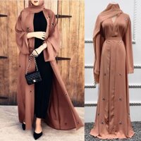 2021 Loriya Xuân Hè Thời Trang Châu Âu Mỹ Dubai Áo Cardigan Đính Hạt Trung Đông LR428