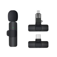 2021 Micrô Lavalier không dây mới Micrô ghi video âm thanh di động cho iPhone Mic trò chơi phát sóng trực tiếp