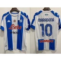 2021 Napoli Phiên bản đặc biệt Blue Naples Áo bóng đá kỷ niệm Maradona áo bóng đá hàng đầu