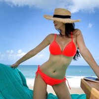 2021 Ngoại Thương Mới Đồ Bơi Amazon AliExpress Tập Hợp Quai Gợi Cảm Đi Biển Bikini Nữ