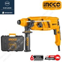 [2022] 22MM MÁY KHOAN ĐỤC BÊ TÔNG 650W INGCO - TẶNG 3 MŨI GÀI - HÀNG CHÍNH HÃNG - RGH6508