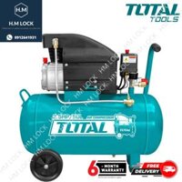 [2022] 2.5HP MÁY NÉN KHÍ CÓ DẦU 50 LÍT TOTAL - HÀNG CHÍNH HÃNG - TC125506T