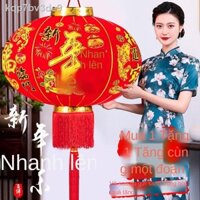 ๑✽2022 Đèn lồng Đèn chùm Phong cách Trung Quốc Lễ hội mùa xuân Đèn lồng đỏ Cổng ban công Ngoài trời Đèn lồng đỏ Đồ trang