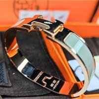 2022 Mới 2021 Mới Clic H Vòng Tay Nẹp Bằng Men Và Hoa Hồng Mạ Vàng Lắc Tay Không Hộp