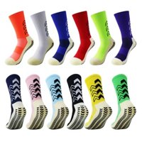 2022 Nam Chống Trơn Trượt Tất Bóng Đá Thoáng Khí Đầu Gối Khăn Cao Đáy Đi Xe Đạp Đi Bộ Đường Dài Thể Thao Huấn Luyện Nữ Trẻ Em Bóng Đá Tất