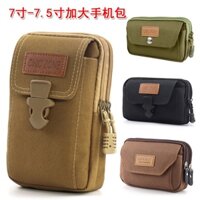 2022 Phiên Bản Hàn Quốc Mới · 25cm Bao Bì Điện Thoại Di Động Màn Hình Lớn Điện Thoại Di Động Túi Thắt Lưng Ngang Dọc Phong Cách Đeo Thắt Lưng Túi Điện Thoại Di Động Túi Treo Thắt Lưng