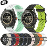 20/22mm Dây đeo cho Amazfit Cheetah Pro/cân bằng/Vòng ban nhạc nhiều lỗ không thấm nước GTR 4 3 Pro 2/bip 5 47mm gts4 2 Mini GTS bip 2E lỏng Silicone gel Bicolor Vòng đeo tay