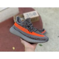 2022new AD Yeezy Boost 350 V2 Giày chạy bộ màu xám cam GW1229