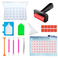 20/22pcs Diamond Painting Tool DIY Diamond Painting Accessories Kit Adult or Kids Diamond Embroidery Box Glue Pen Kit