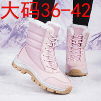 2023-1 Khách Uber Giày nữ cotton cao cổ mới 2 màu mùa đông, bán chạy, kích thước 36-4