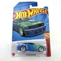 2023-205 Hot Wheels Cars 07 FORD MUSTANG 1 / 64 Kim Loại Đúc Mô Hình Đồ Chơi Xe