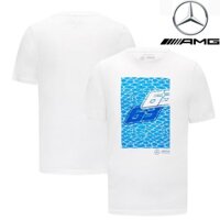 2023 bộ đồ đua f1 mới nhất + mercedes amg petronas team f1 jersey + nam & nữ t-shirt tay ngắn mùa hè