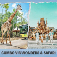 2023 Combo Vé VinWonders Và Vé Vườn Thú Mở Vinpearl Safari Phú Quốc, Vui Chơi Trong 01 Ngày - Vé trẻ em cao 1m đến 1,39m