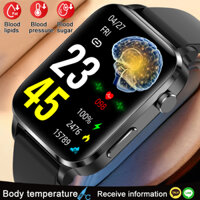 2023 Đồng hồ thông minh mới Đường huyết lipid máu Huyết áp Nhiệt độ cơ thể Theo dõi sức khỏe Đồng hồ thông minh dành cho nam nữ Đồng hồ
