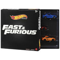 2023 Hot Wheels Premium Fast&Furious Premium Collector Bundle 5 Bộ sưu tập xe HJC15 1: 64 Tỷ lệ đúc Mô hình Đồ chơi xe h