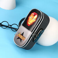 2023 Mẫu Mới Hộp Văn Phòng Phẩm Học Sinh Tiểu Học Khóa Kết Hợp Hộp Bút Chì Nam Hộp Bút Chì Trẻ Em Mẫu Giáo Superman Iron Man [cxy]