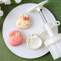 2023 Mini Bánh Trung Thu Khuôn Nơ Thắt Lưng Thỏ Da Tuyết Bánh Ngọt Đậu Xanh Bánh Hoa Quảng Đông Tay Bấm Hộ Gia Đình20250227