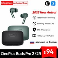 2023 MỚI OnePlus Buds Pro 2 TWs Wireless Earbuds 48DB Tiếng độc tính BLUETOOTH 39 HRS Tuổi thọ pin cho OnePlus 11 10 Màu Phiên bản toàn cầu Đen