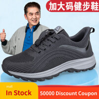 2023 mùa thu cực lớn giày cho người già giày thường Giày Nam Giày bố