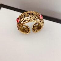 [2023] NEW open-cut coloured diamond ring 925 sterling silver