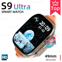 2023 S9 Ultra Smartwatch Ultra Series 8 Nam 49mm 2.01 "Màn hình Đồng hồ thông minh Cuộc gọi Bluetooth Sạc không dây Đồng hồ thông minh chống nước