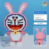 2023 thỏ năm mới khối xây dựng đồ chơi trang trí thần tài thỏi thỏ đồng xu ngân hàng Lễ Hội Mùa Xuân Quà Tặng chàng trai và cô gái 12 Chòm Sao