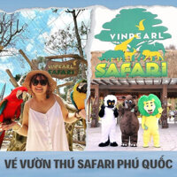 2023 Vé Vinpearl Safari Phú Quốc - Vườn Thú Mở Đầu Tiên Tại Việt Nam - Vé vào cửa tiêu chuẩn - Vé trẻ em cao 1m đến 1,39m