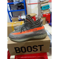 2023hot kanye West x a-d-idas Yeezy 350 tăng V2 Beluga thép màu xám/Beluga/năng lượng mặt trời đỏ bb1826