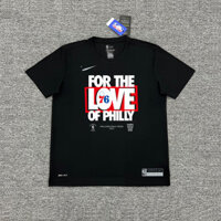 2023nba Trò Chơi Sau Mùa Áo Jersey Philadelphia 76ers Bóng Rổ Nhanh Khô Áo Thun Tay Ngắn Joln Bid Khởi Động Thể Thao Bắn Súng Xuất Hiện Đồng Phục