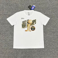 2023nba Trò Chơi Sau Mùa Denver Vàng Đào Phiên Bản Kỷ Niệm Jersey Nicola Yoki Bóng Rổ Nhanh Khô Áo Thun Ngắn Tay Ấm Áp Thể Thao Bắn Súng Xuất Hiện Đồng Phục