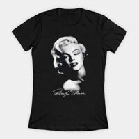 2024 2024 Áo thun người lớn chữ ký Marilyn Monroe T New S3Xl