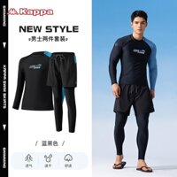 2024 Áo tắm nam kappa mới quần dài tay chống tia cực tím