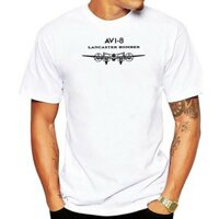 2024 Bán chạy 100% cotton Lancaster Bomber Avi 8 Đồng hồ Áo thun màu xám S đến 3XL Áo thun