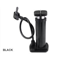 2024 Bán Di Động Tiện Lợi Đen Mini Đi Xe Đạp Lốp Bơm Bóng Rổ Xe Đạp Tay Bơm Không Khí Hợp Kim Nhôm Xe Đạp Bơm Chân Không Khí