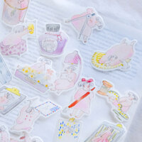 [2024] Các mẫu flake stickers hộp diêm Dodolulu | nhập chính hãng