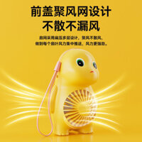 2024 cầm tay quạt nhỏ di độlớn gió yên tĩnh để bàn Quạt USB mini sạc phòủ AQHW