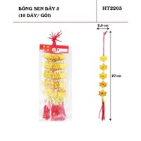 [2024] COMBO 100 dây Bông Sen Dây treo Tết dây treo cây mai cây đào trang trí ngày Tết - Masudecorshop