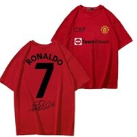 2024[ Cotton 100%]  Áo thun CR7 nhiều màu, áo thun Ronaldo nam nữ đủ size fom rộng đẹp