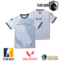 2024 Đội Mới Lỏng Thể Thao Điện Tử Đồng Phục Jersey Áo Thun CSGO Liên Minh Huyền Thoại TL Thể Thao Áo Cổ Tròn Thoáng Khí Nam Áo