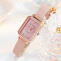 2024 Đồng Hồ Nữ Học Sinh Phiên Bản Hàn Quốc Học Sinh Trung Học Cơ Sở Thích Vuông Đai Giá Trị Cao Đồng Hồ Nữ Đơn Giản Thường Ngày 2.21