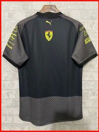 ♞,♘2024 Ferrari Monza Phiên bản đặc biệt Áo sơ mi Áo thun bóng bầu dục Size S đến 5XL 24fw